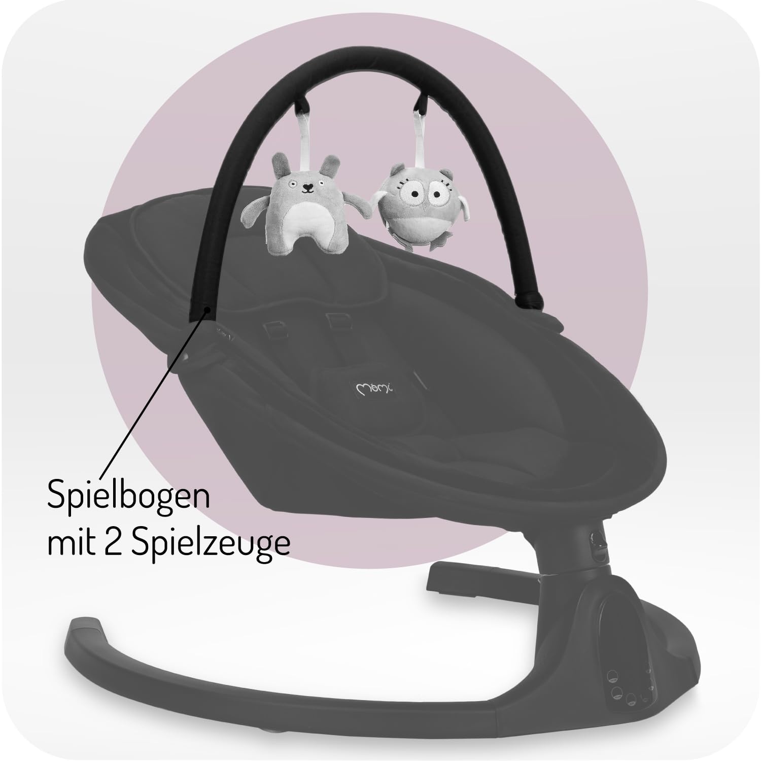 Elektrische Babyschaukel bis 9 kg - Bluetooth, Fernbedienung & bis zu 34% Rabatt