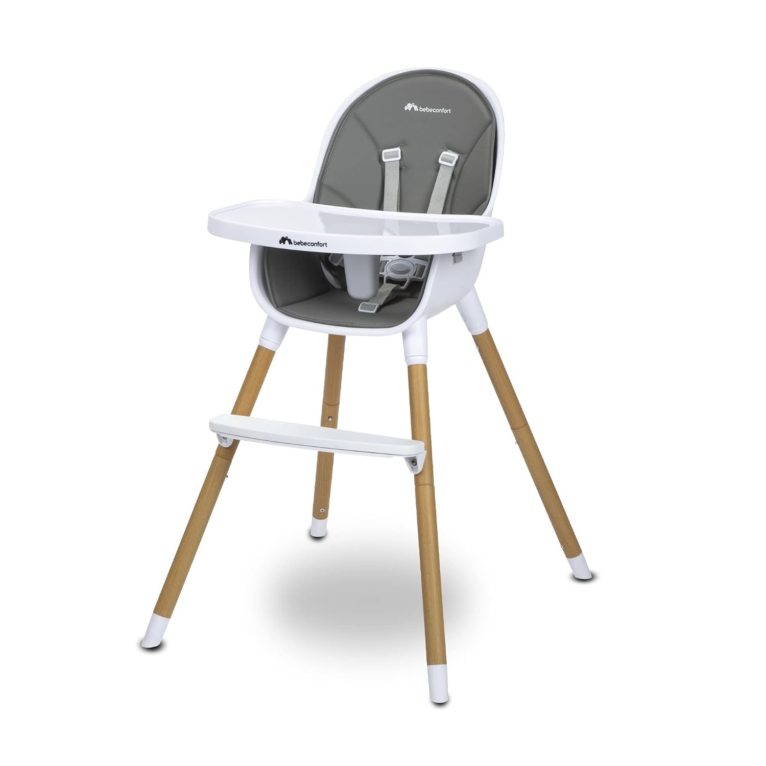 Mitwachsender Kinderstuhl 2-in-1 - Warm Grey - bis zu 34% Rabatt