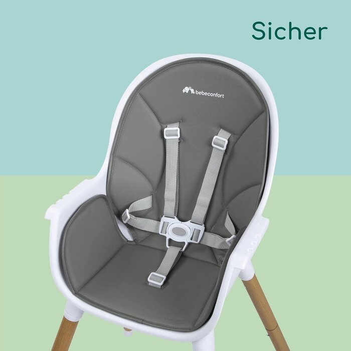 Mitwachsender Kinderstuhl 2-in-1 - Warm Grey - bis zu 34% Rabatt