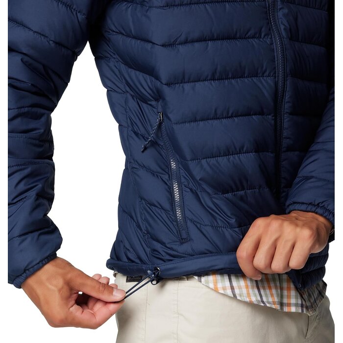 Warme Herren Kapuzenjacke Dunkelblau - bis zu 34% reduziert