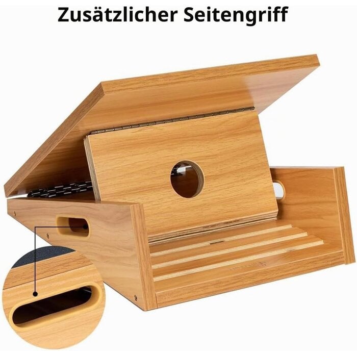 Holz-Schrägbrett zur Dehnung, 5-fach verstellbar - jetzt bis zu 35% günstiger