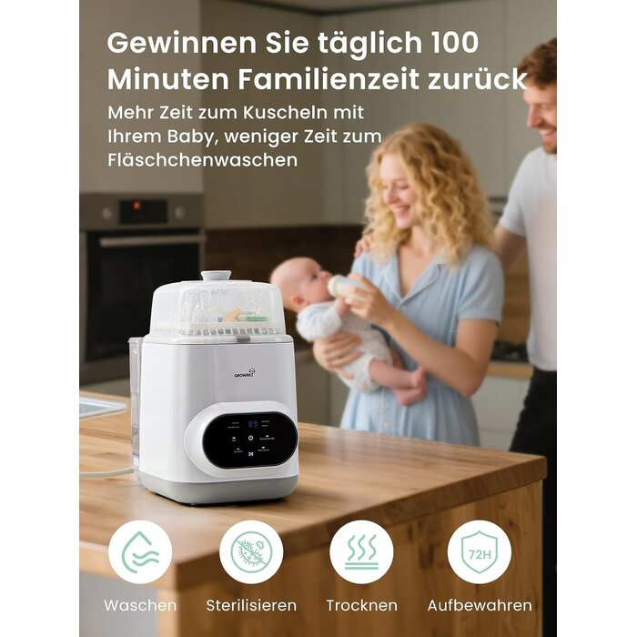 Automatischer Babyflaschen-Reiniger & Sterilisator - bis zu 35% Rabatt