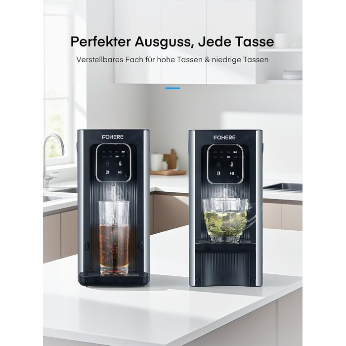Premium Heißwasserspender 2600W, 2,5L, Edelstahl - bis zu 34% sparen