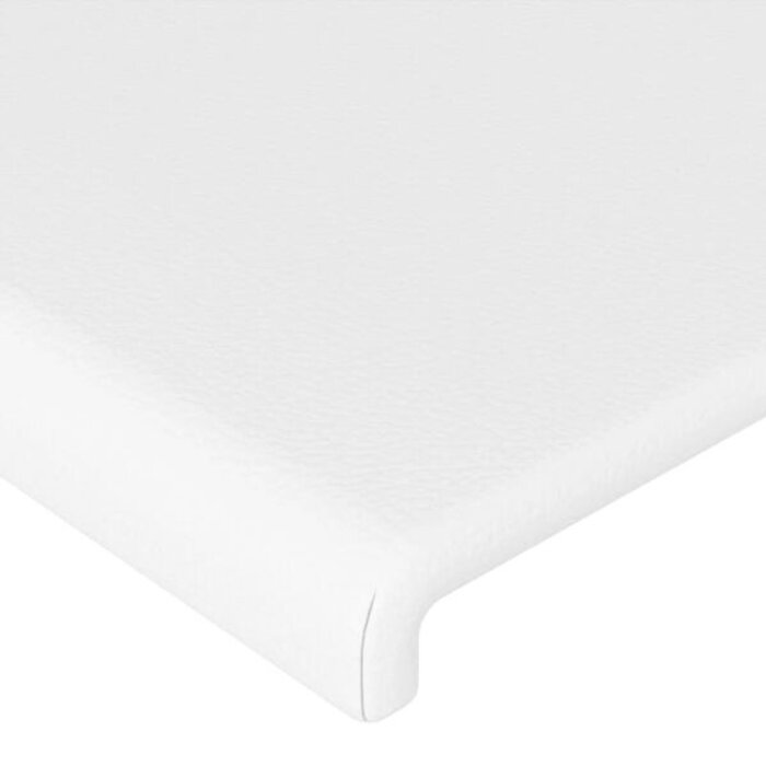 Vidaxl 2er-Set Bett-Kopfteile Kunstleder Weiß, 90x78/88cm - bis zu 25% Rabatt