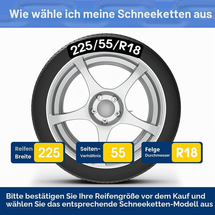 Schneeketten 2er-Set für PKW & SUV - Bis zu 79% günstiger!