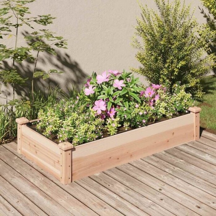 Vidaxl Hochbeet aus Fichtenholz 120x60x25 cm - Jetzt bis zu 33% Rabatt sichern