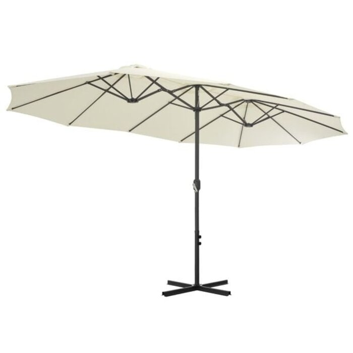 Vidaxl Ampelschirm 460x270 cm sandfarben - Exklusiver Sonnenschutz bis zu 35% reduziert