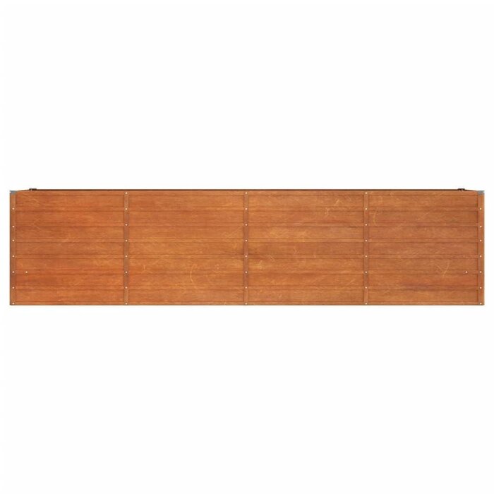 Vidaxl XL Hochbeet aus Cortenstahl 320x80x77cm - Rostoptik - bis zu 30% sparen