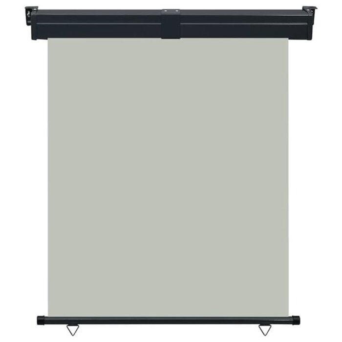 Vidaxl Balkonmarkise 145x250 cm Grau - Sichtschutz für Terrasse - bis zu 29% Rabatt