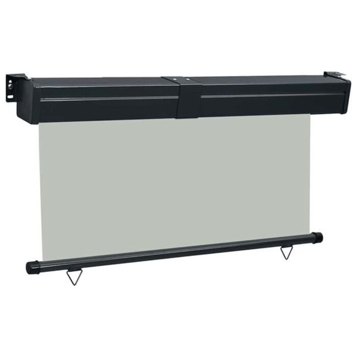 Vidaxl Balkonmarkise 145x250 cm Grau - Sichtschutz für Terrasse - bis zu 29% Rabatt
