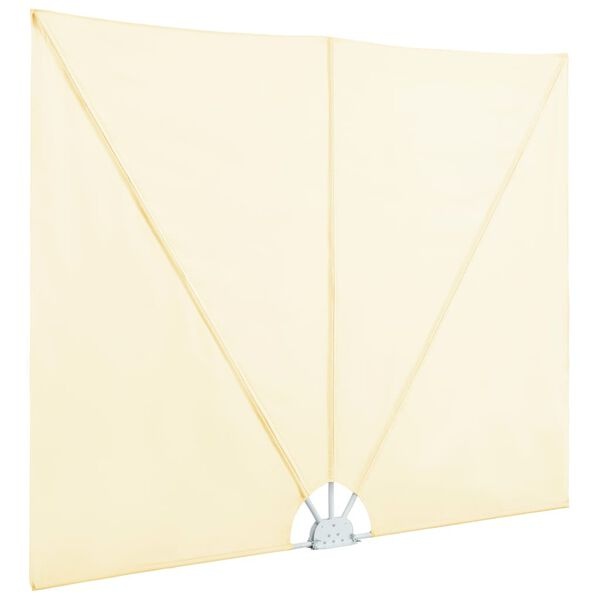 Vidaxl Klappbare Terrassenmarkise 400x200 cm - Cremeweiß - bis zu 29% sparen