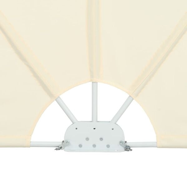 Vidaxl Klappbare Terrassenmarkise 400x200 cm - Cremeweiß - bis zu 29% sparen