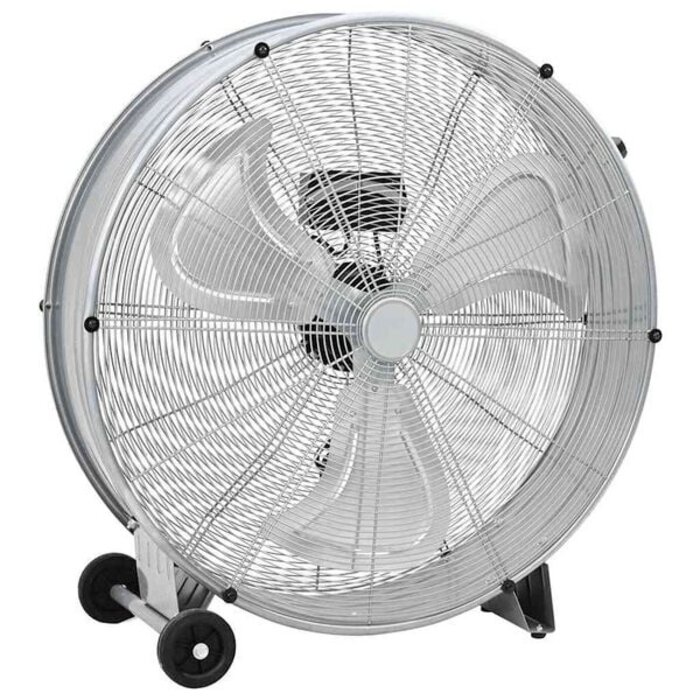 Vidaxl Robuster Trommelventilator Aluminium - Silber - bis zu 30% Rabatt
