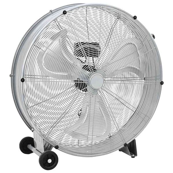 Vidaxl Robuster Trommelventilator Aluminium - Silber - bis zu 30% Rabatt