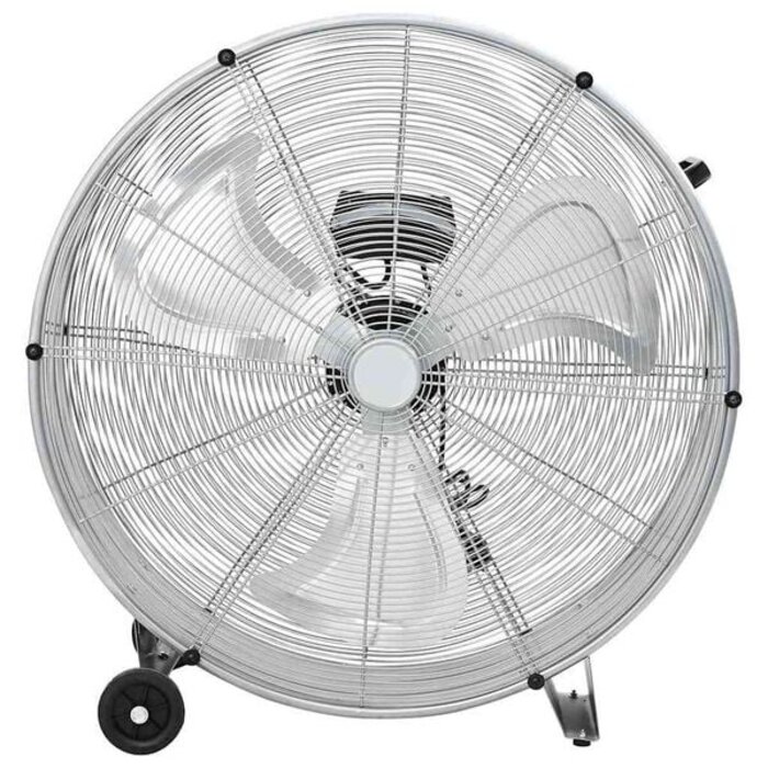 Vidaxl Robuster Trommelventilator Aluminium - Silber - bis zu 30% Rabatt