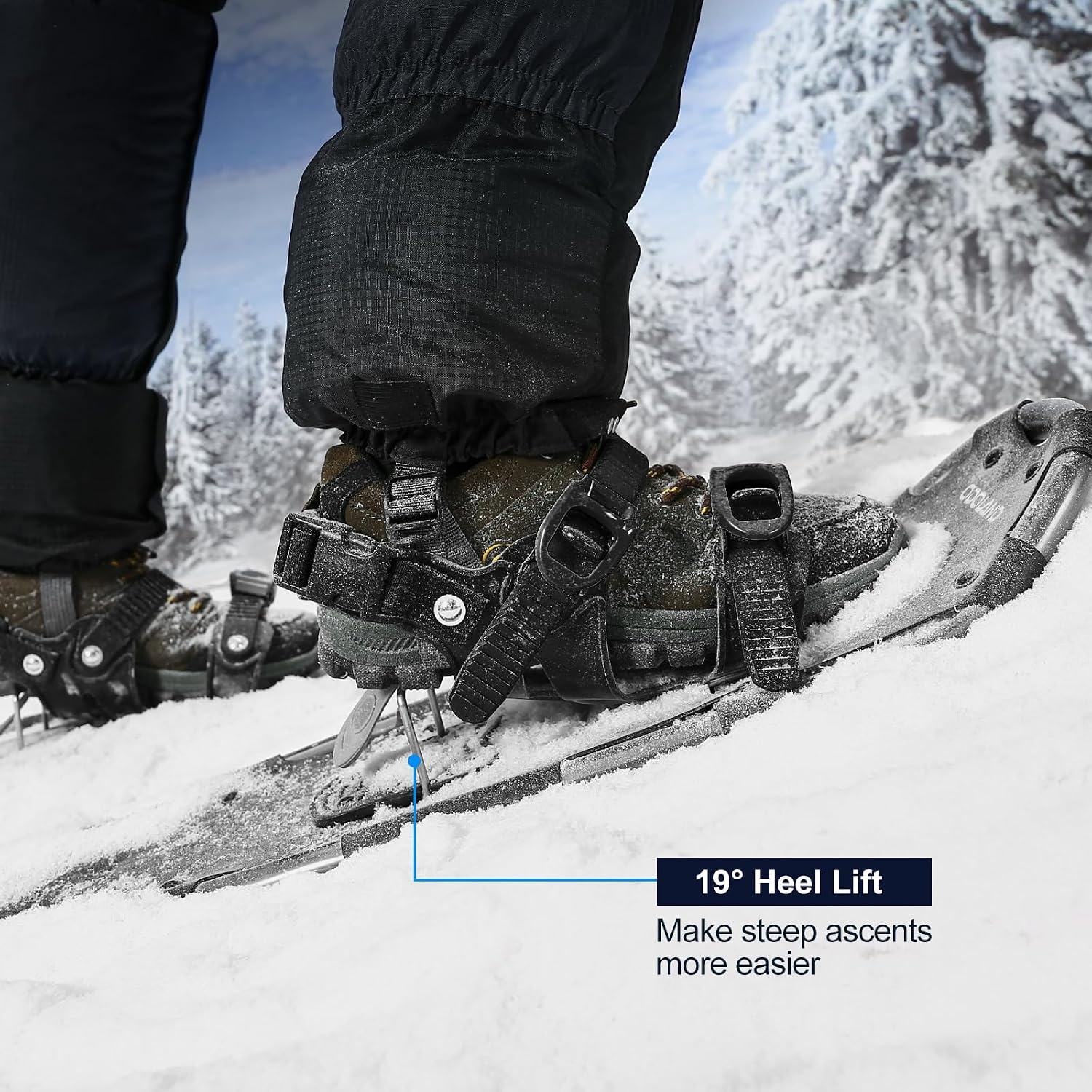 Schneeschuh-Set 4-in-1, Gr. M, inkl. Stöcke & Zubehör - bis zu 35% günstiger