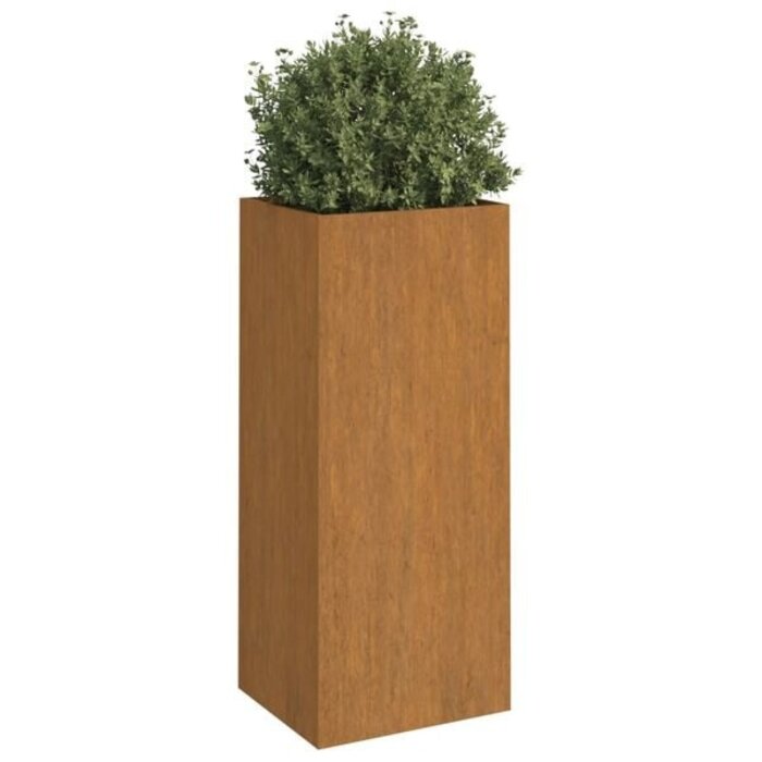 Vidaxl Design Pflanzkübel Cortenstahl 32x29x75 cm - Rostoptik - bis zu 28% sparen