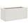 Großer Pflanzkübel 80x36x35 cm aus Polypropylen, Weiß - bis zu 34% sparen