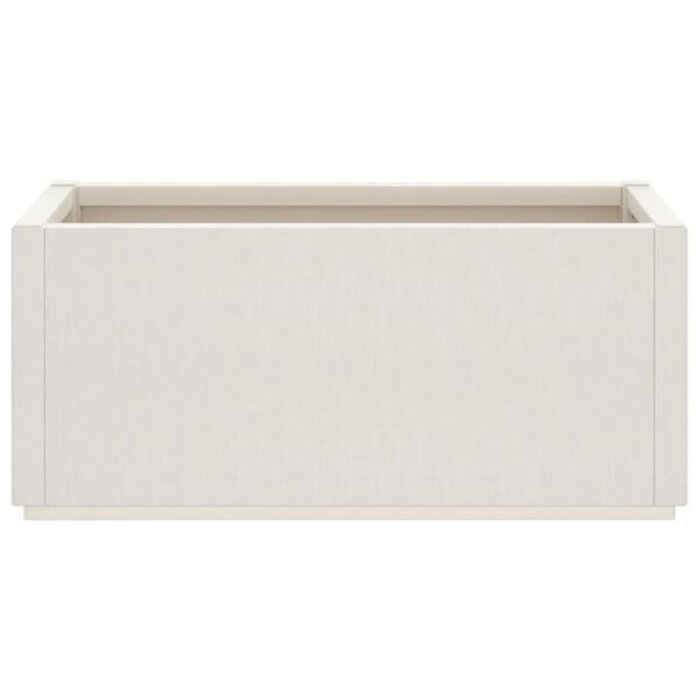 Vidaxl Großer Pflanzkübel 80x36x35 cm aus Polypropylen, Weiß - bis zu 34% sparen