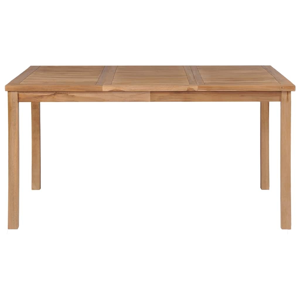 Vidaxl Massiver Gartentisch aus Teakholz (150x90cm) - Outlet bis zu 35% reduziert