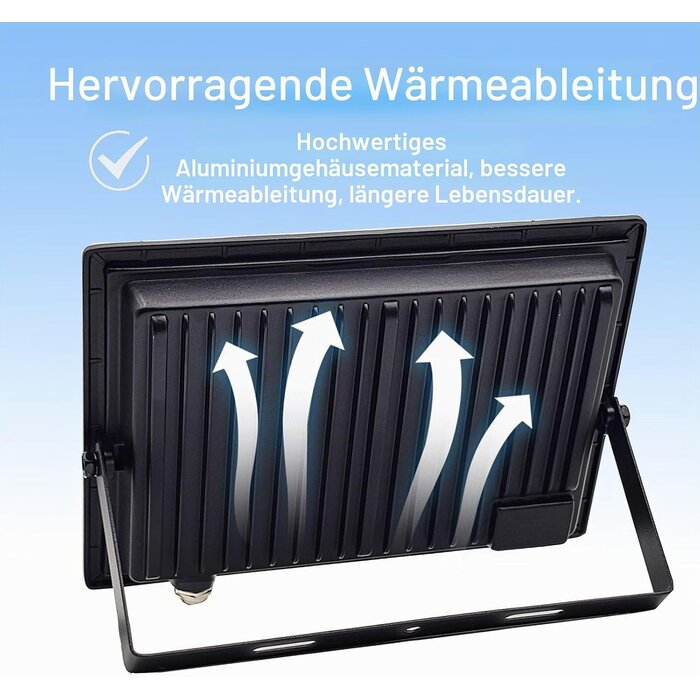 2er-Set LED-Außenstrahler 300W 30000lm IP66 - bis zu 34% Rabatt