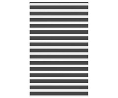 Vidaxl Doppelrollo 140x200 cm Schwarz - 55% Rabatt