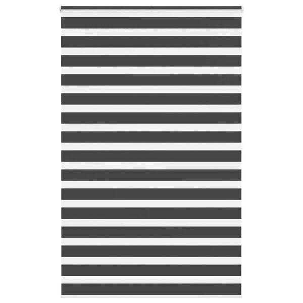 Vidaxl Doppelrollo 140x200 cm Schwarz - Flexibel montierbar - bis zu 32% günstiger