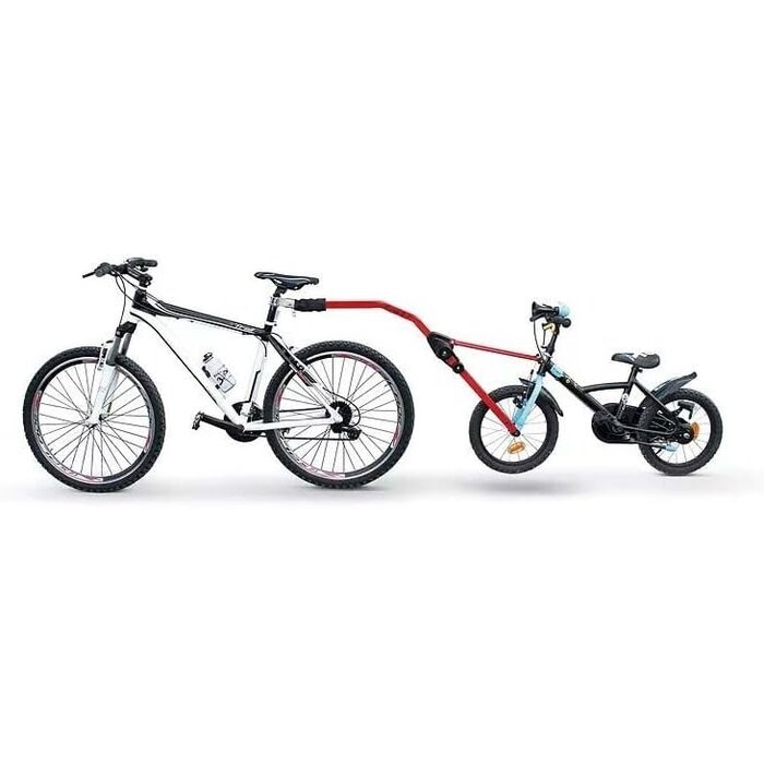 Fahrrad-Tandemstange für Kinderfahrräder 12-20 Zoll, Rot - bis zu 34% sparen