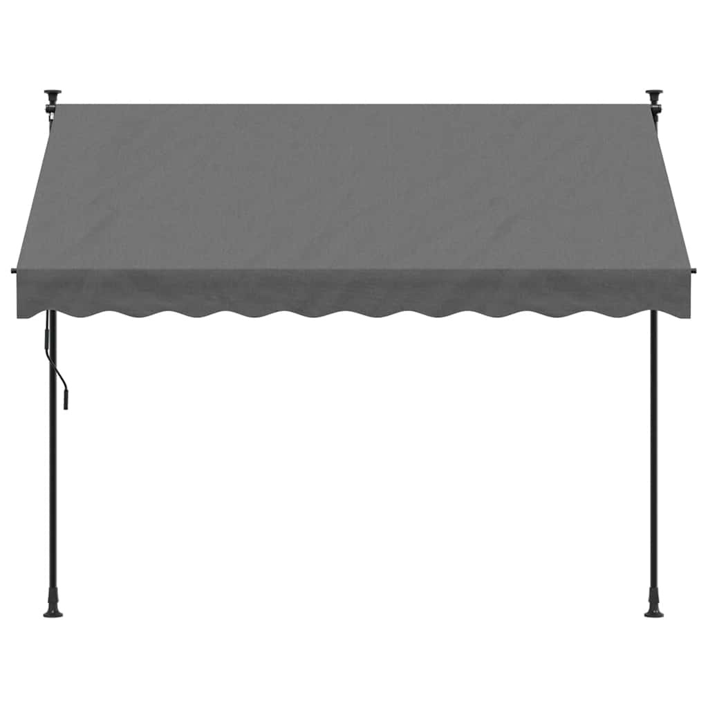 Vidaxl Klemmmarkise 250x150 cm Anthrazit - ausfahrbar & höhenverstellbar bis zu 34% Rabatt