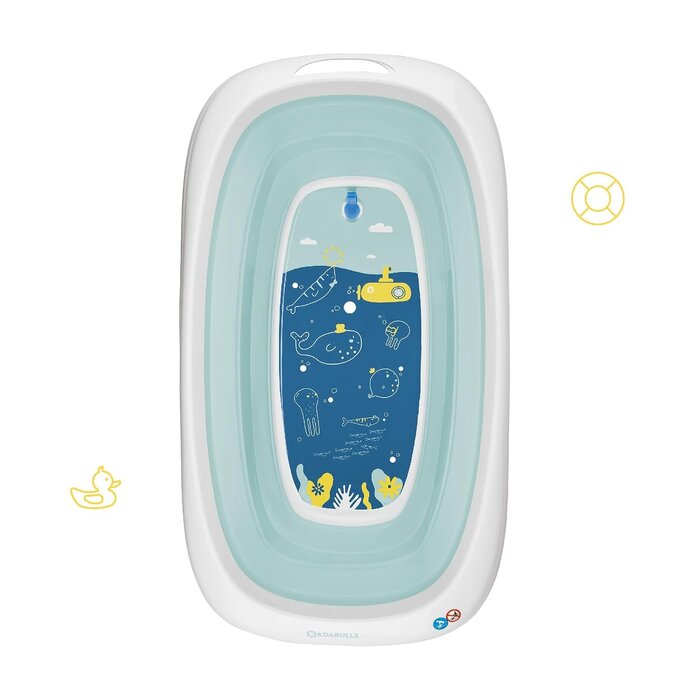 Zusammenklappbare Babybadewanne 35 L - Platzsparend - bis zu 32% sparen