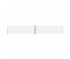 Vidaxl Seitenmarkise 160 x 1000 cm, Creme, Wind- und Sichtschutz - 54% Rabatt
