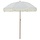 Strandsonnenschirm 160x160cm - Grau/Weiß - Bis zu 33% Rabatt im Outlet