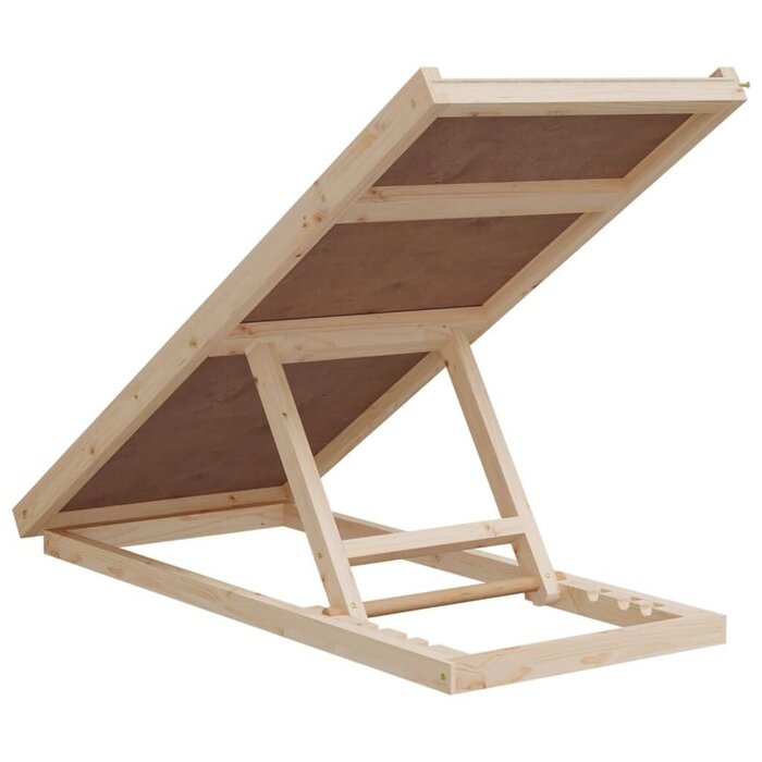 Vidaxl Hunderampe aus Kiefernholz 100x40 cm - Klappbar & Höhenverstellbar - bis zu 33%