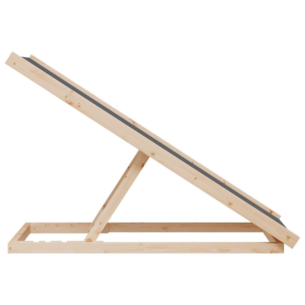 Vidaxl Hunderampe aus Kiefernholz 100x40 cm - Klappbar & Höhenverstellbar - bis zu 33%