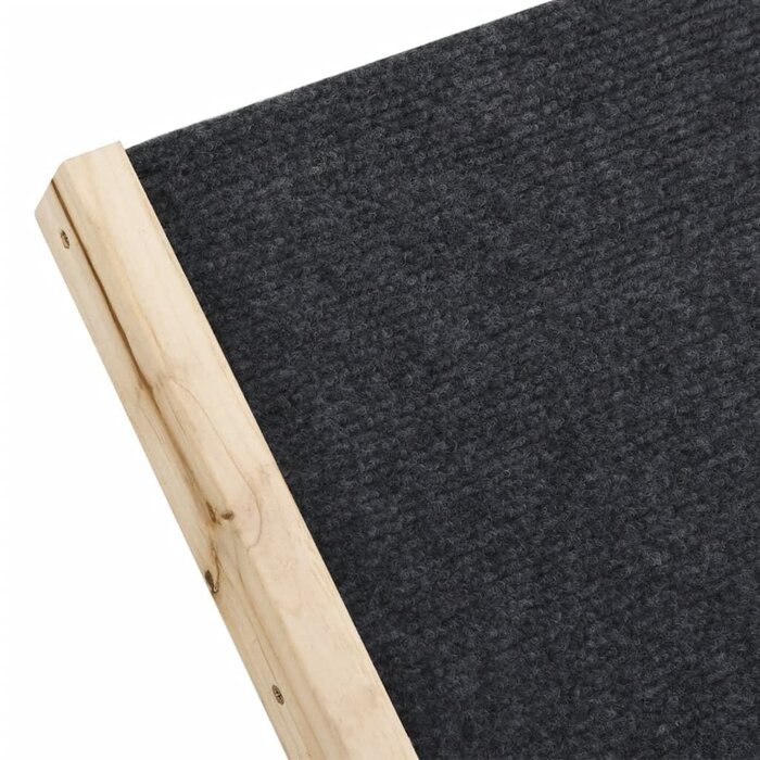 Vidaxl Hunderampe aus Kiefernholz 100x40 cm - Klappbar & Höhenverstellbar - bis zu 33%
