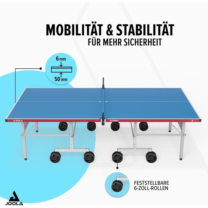 Outdoor-Tischtennistisch, wetterfest, klappbar - bis zu 35% Rabatt