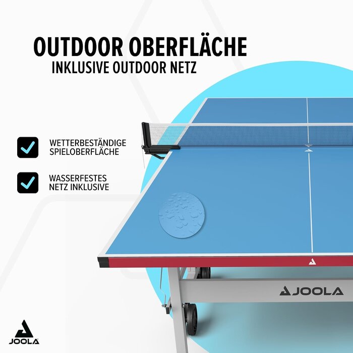 Outdoor-Tischtennistisch, wetterfest, klappbar - bis zu 35% Rabatt