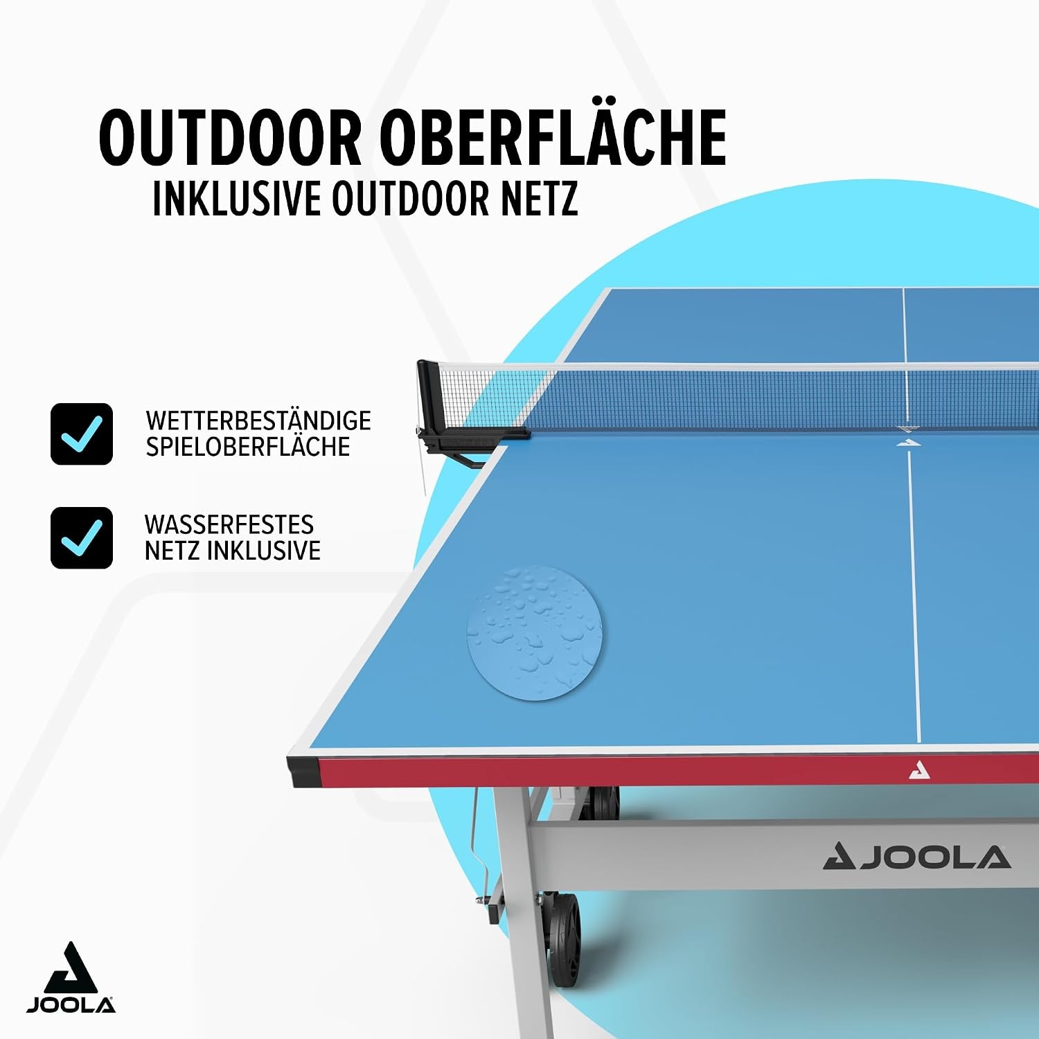 Outdoor-Tischtennistisch, wetterfest, klappbar - bis zu 35% Rabatt
