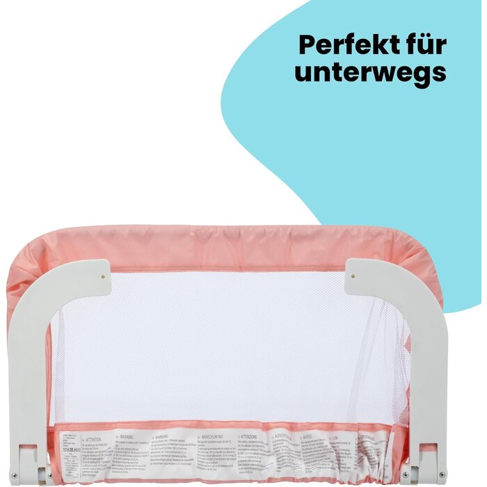 Amazon Tragbares Kinderbettgitter 106 cm, dunkelgrau - bis zu 31% Rabatt