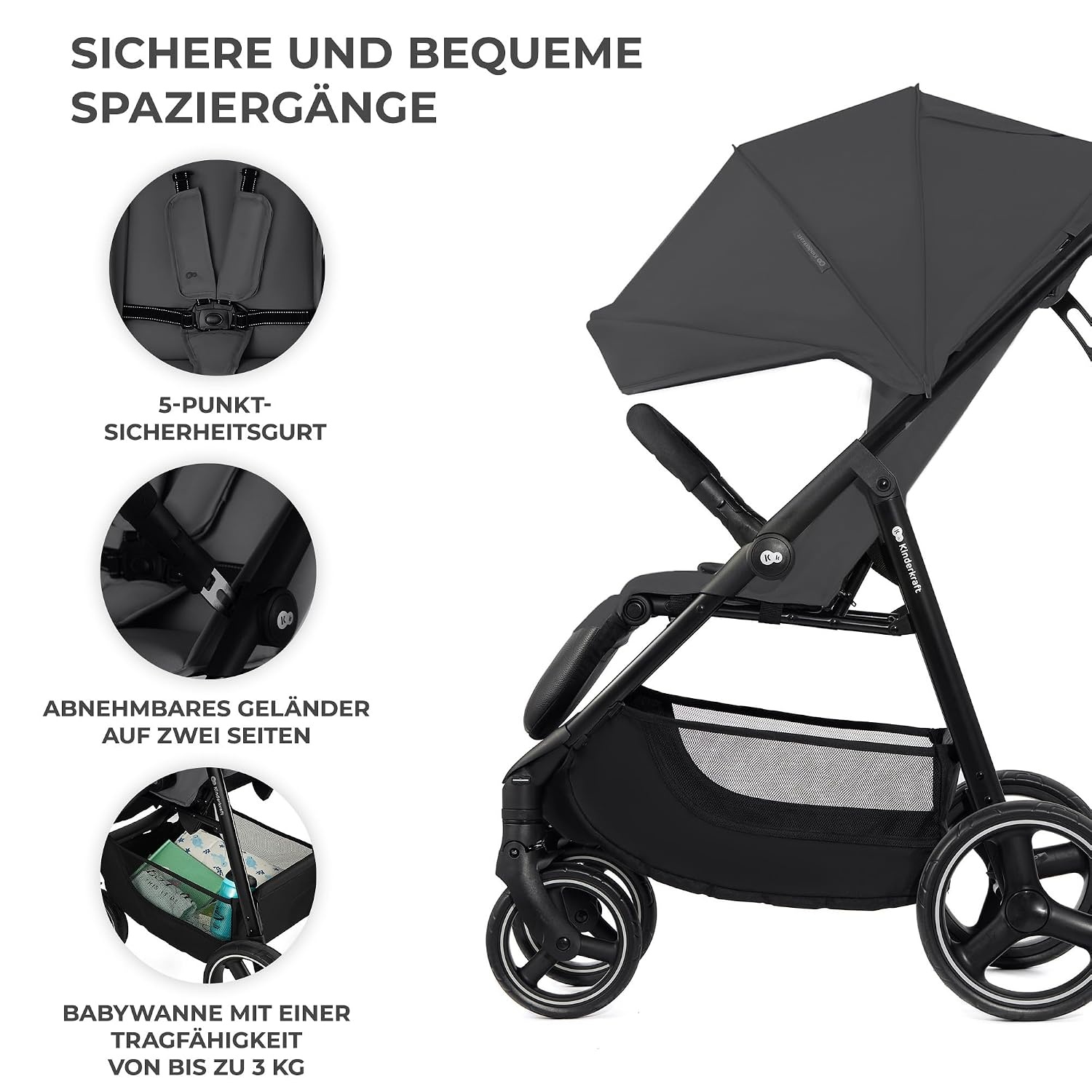 Leichter Kinderwagen bis 25 kg - Jetzt bis zu 35% Rabatt sichern