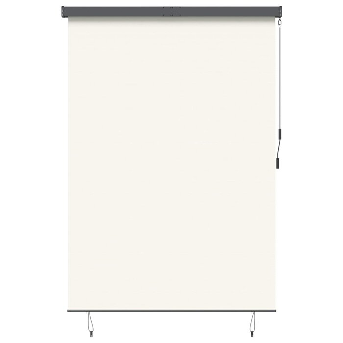 Vidaxl Außenrollo 180x250 cm Crème - Sicht- & UV-Schutz - bis zu 34% günstiger