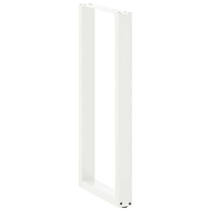 Vidaxl Bartischbeine U-Form 2er Set Weiß 50x100 cm - bis zu 34% sparen!