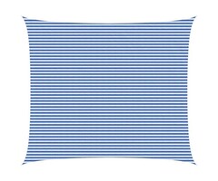 Vidaxl Großes Sonnensegel 6x8m Blau-Weiß | 64% Rabatt auf Retourenware
