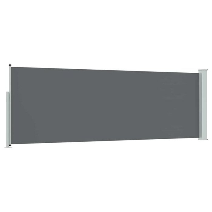 Vidaxl Ausziehbare Seitenmarkise 500x100cm Anthrazit - bis zu 34% sparen!