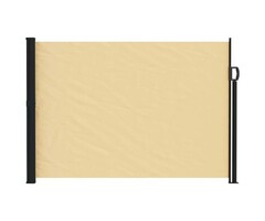 Vidaxl Ausziehbare Seitenmarkise 500x120cm Sandfarben - 55% Rabatt