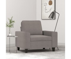 Vidaxl Sessel 60 cm Stoff Taupe - Jetzt 60% Rabatt sichern