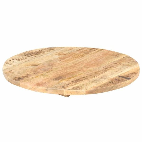 Vidaxl Runde Mangoholz Tischplatte 80 cm - Massivholz - Sparen Sie bis zu 35%