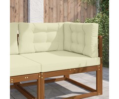 Vidaxl Außen-Sitzkissen Set 80x80cm in Crème - 55% Rabatt