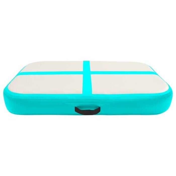 Vidaxl Aufblasbare Gymnastikmatte 60x100x15 cm - Grün - Bis zu 34% Rabatt