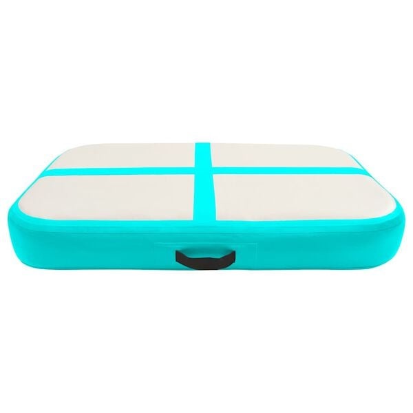 Vidaxl Aufblasbare Gymnastikmatte 60x100x15 cm - Grün - Bis zu 34% Rabatt